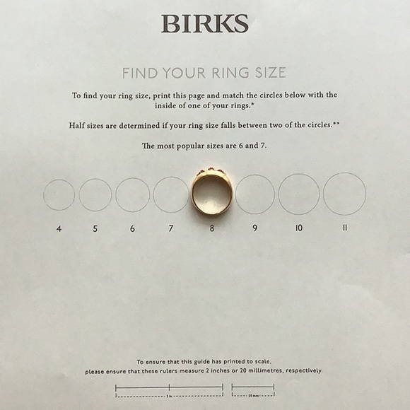 Birks Pink Sapphire and Diamond Gold Ring - Picture 5 of 12